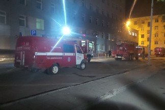 В Екатеринбурге из-за пожара в поликлинике пришлось эвакуировать пятерых сотрудников