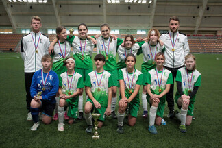 Юные спортсменки Орджоникидзевского – победители Чемпионата по футболу