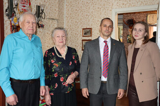 Роман Кравченко поздравил с юбилеем бывшего узника концлагеря