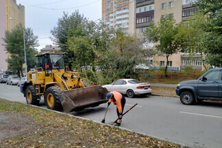 Коммунальные службы Орджоникидзевского переходят в режим осенней уборки