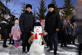 Состоялось торжественное открытие ледового городка у Центра культуры и досуга «Садовый»