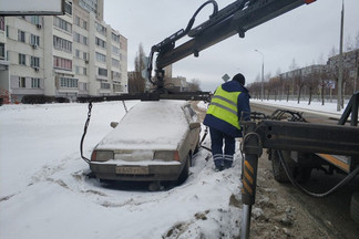 Уборка дорог в Орджоникидзевском пройдет с помощью сотрудников ГИБДД и эвакуатора