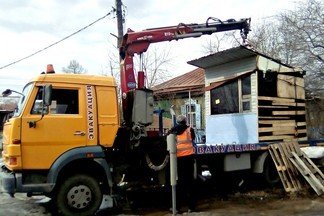 В районе пресечена очередная попытка незаконного паркинга