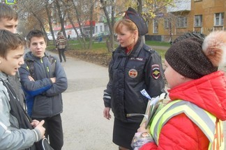 «Учись быть умным пешеходом»: в Орджоникидзевском районе прошло профилактическое мероприятие «Юный пешеход»