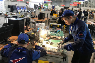 Команды Лицея № 128 выступили на VI Национальном чемпионате WorldSkills