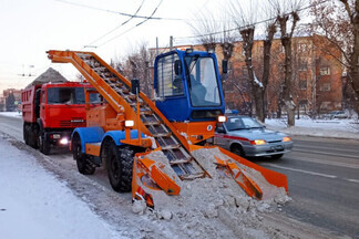 Вниманию водителей! В Орджоникидзевском ведется уборка снега