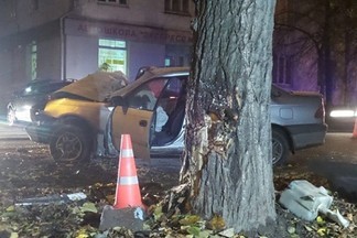 В Екатеринбурге пассажир «Авенсиса» погиб после наезда на дерево