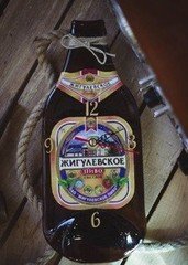  Fabrika Masterov Бутылка-часы "Жигулевское пиво"