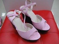  Обувь женская ЭКОНОМАРКЕТ Босоножки женские розовые
