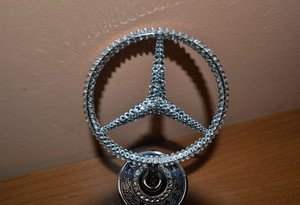 Fabrika Masterov Эмблема "Mercedes-Benz" с кристаллами Swarovski - фото 2