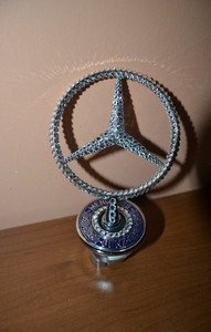 Fabrika Masterov Эмблема "Mercedes-Benz" с кристаллами Swarovski - фото 1