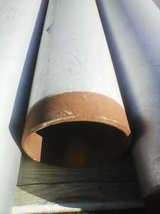 Металлопрокат PRO МЕТАЛЛ Труба металлическая бесшовная 159х6, сталь 20. Длина 9-9,5 метров. - фото 1