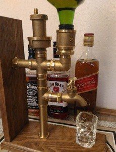 Fabrika Masterov подарок для мужчин "Диспенсер напитков" в стиле лофт - фото 4
