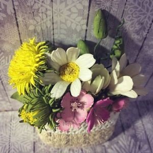 Fabrika Masterov Магнит на холодильник" Полевые цветы" - фото 5