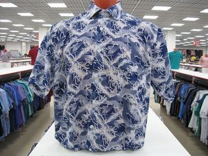 ЭКОНОМАРКЕТ Рубашка мужская с коротким рукавом - фото 1