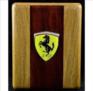 Fabrika Masterov Портсигар из дерева ручной работы Ferrari - фото 1